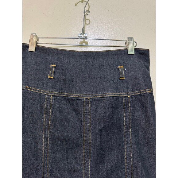 BISOU BISOU MICHELLE BOHBOT SPECIAL EDITION DENIM NATTY REBEL SKIRT size 2 - Picture 2 of 10
